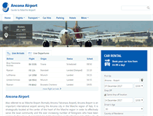Tablet Screenshot of anconaairport.com